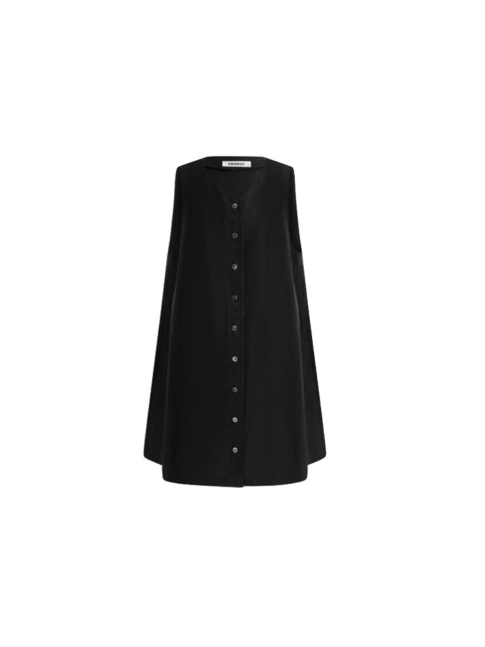 VENROY Linen A-Line Dress